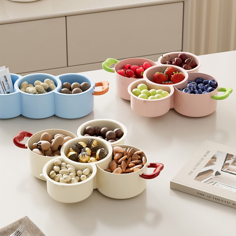 2 in 1 Creative Double Layer Storage Tray